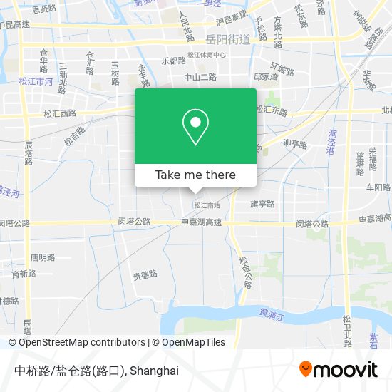 中桥路/盐仓路(路口) map