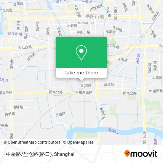 中桥路/盐仓路(路口) map