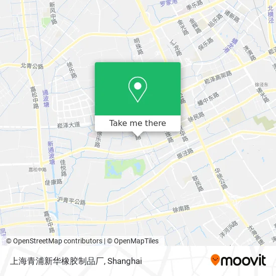 上海青浦新华橡胶制品厂 map