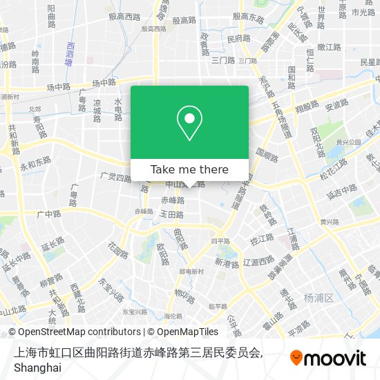 上海市虹口区曲阳路街道赤峰路第三居民委员会 map