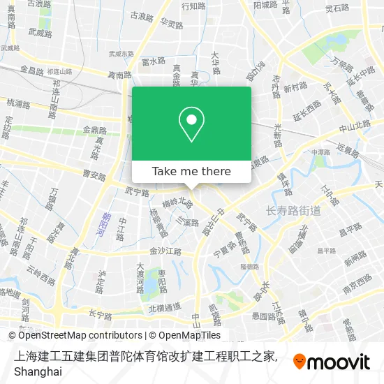 上海建工五建集团普陀体育馆改扩建工程职工之家 map