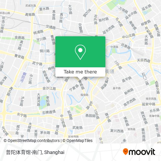 普陀体育馆-南门 map
