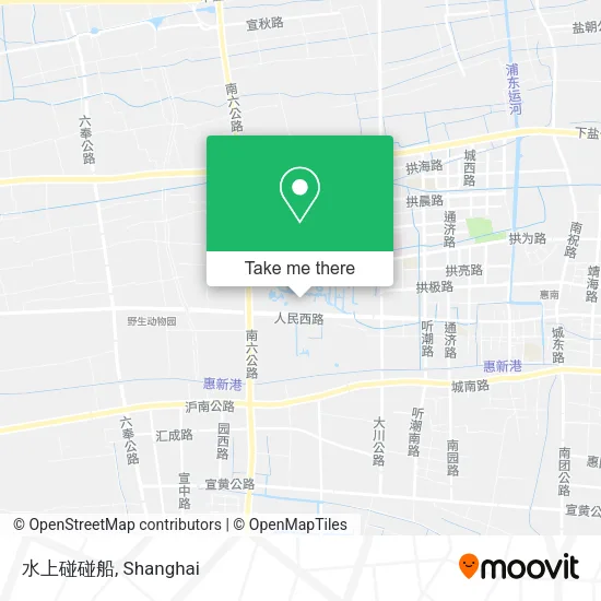水上碰碰船 map