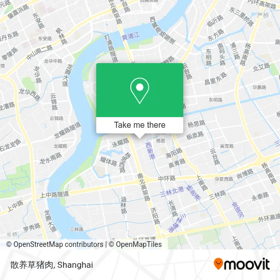 散养草猪肉 map