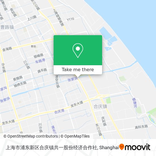 上海市浦东新区合庆镇共一股份经济合作社 map