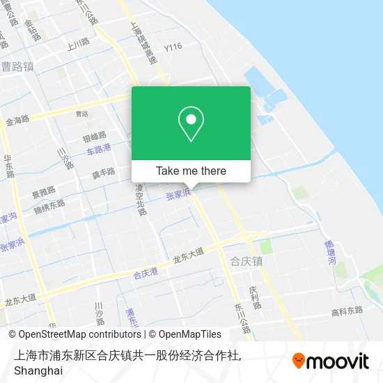 上海市浦东新区合庆镇共一股份经济合作社 map