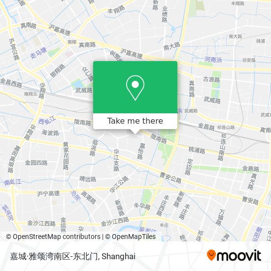 嘉城·雅颂湾南区-东北门 map