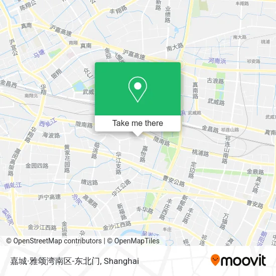 嘉城·雅颂湾南区-东北门 map