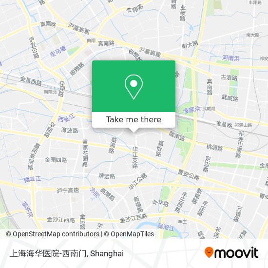 上海海华医院-西南门 map