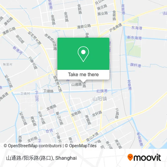 山通路/阳乐路(路口) map