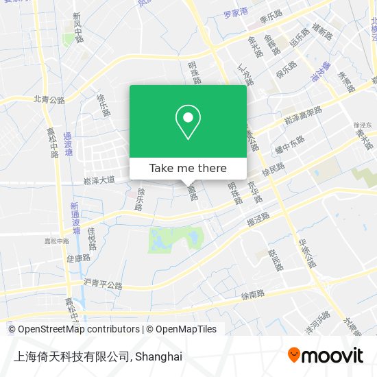 上海倚天科技有限公司 map