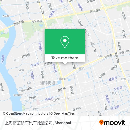 上海南芝轿车汽车托运公司 map