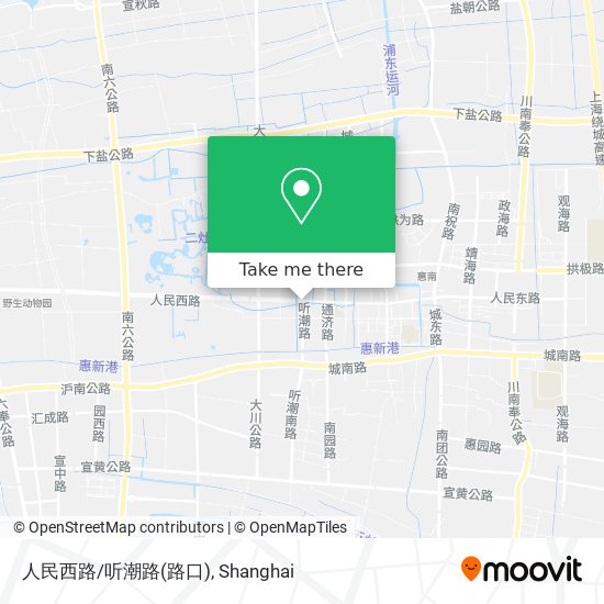 人民西路/听潮路(路口) map