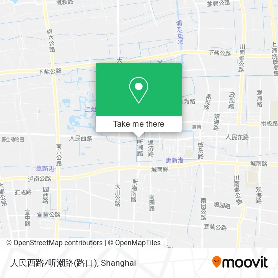 人民西路/听潮路(路口) map