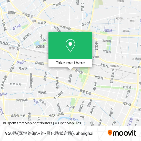 950路(嘉怡路海波路-昌化路武定路) map