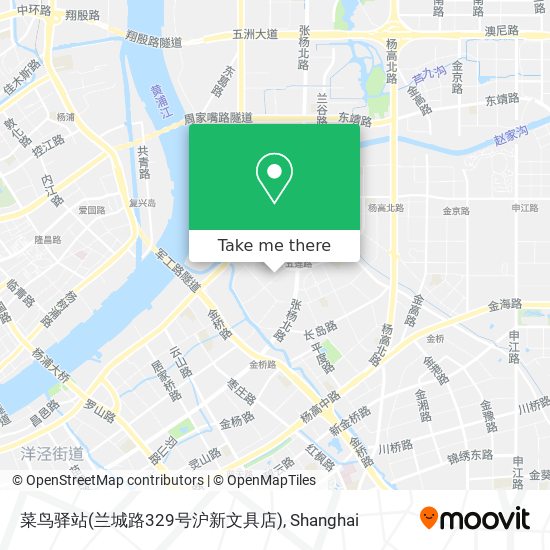 菜鸟驿站(兰城路329号沪新文具店) map