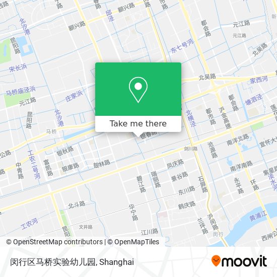 闵行区马桥实验幼儿园 map