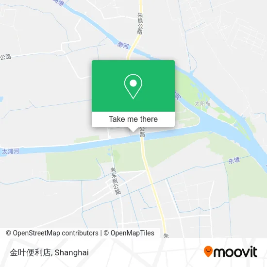 金叶便利店 map