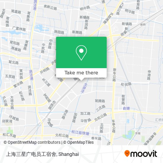 上海三星广电员工宿舍 map