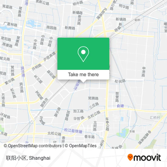 联阳小区 map