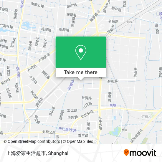 上海爱家生活超市 map
