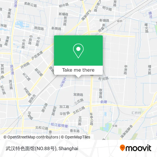 武汉特色面馆(NO.88号) map