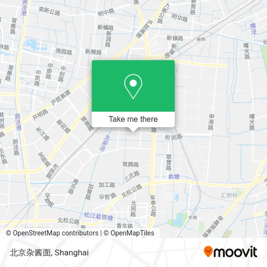 北京杂酱面 map