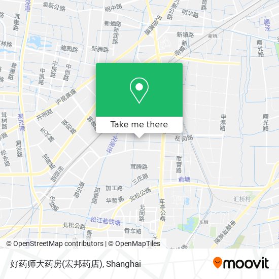 好药师大药房(宏邦药店) map