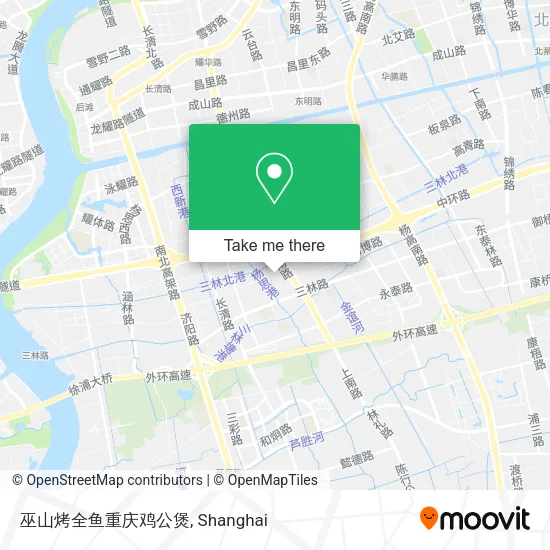巫山烤全鱼重庆鸡公煲 map