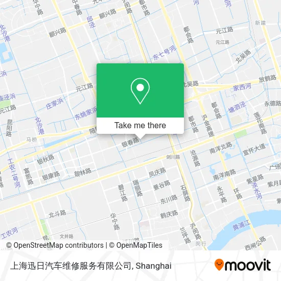 上海迅日汽车维修服务有限公司 map