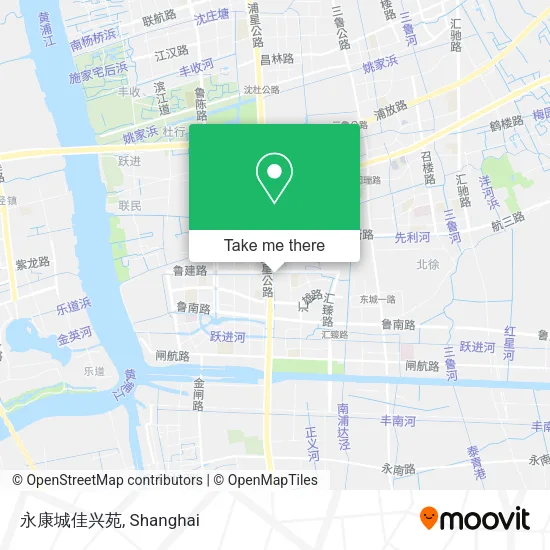 永康城佳兴苑 map