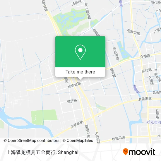 上海驿龙模具五金商行 map