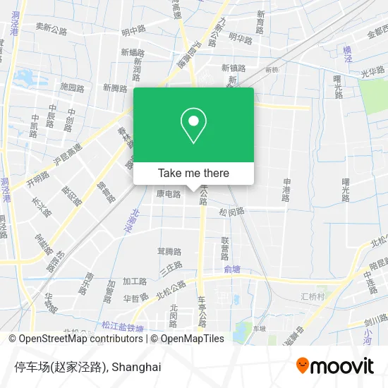 停车场(赵家泾路) map