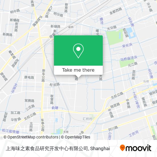 上海味之素食品研究开发中心有限公司 map