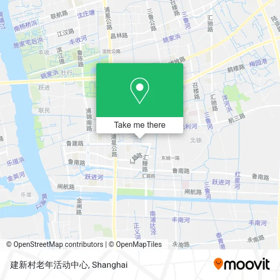 建新村老年活动中心 map