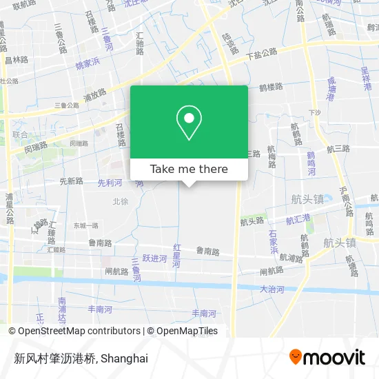 新风村肇沥港桥 map