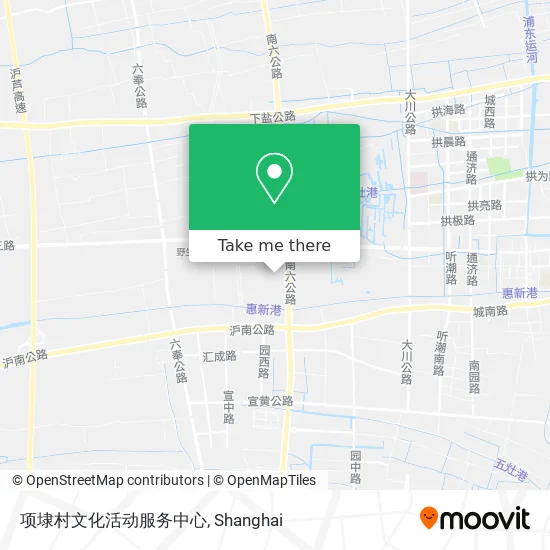 项埭村文化活动服务中心 map
