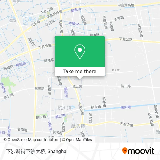 下沙新街下沙大桥 map