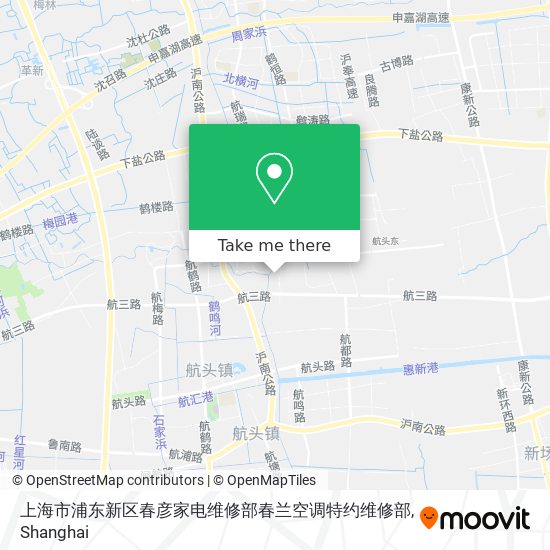 上海市浦东新区春彦家电维修部春兰空调特约维修部 map