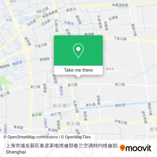 上海市浦东新区春彦家电维修部春兰空调特约维修部 map