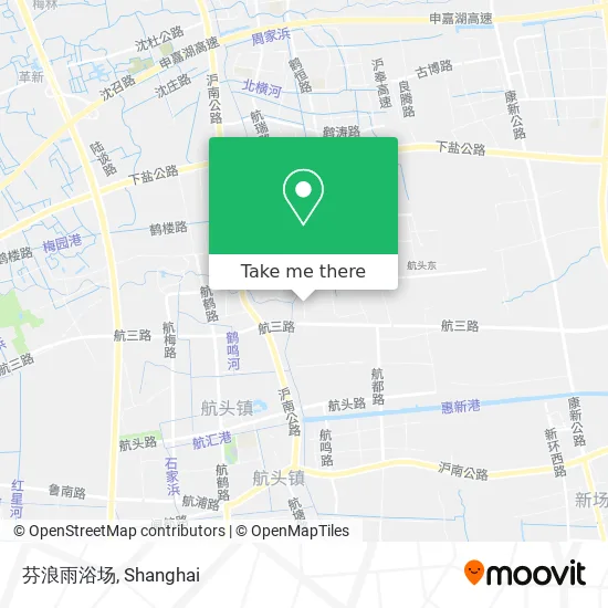 芬浪雨浴场 map