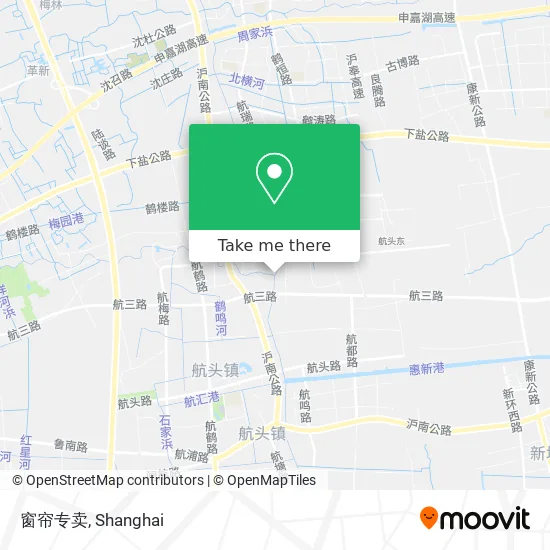 窗帘专卖 map
