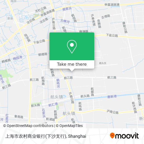 上海市农村商业银行(下沙支行) map