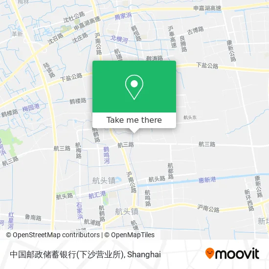 中国邮政储蓄银行(下沙营业所) map