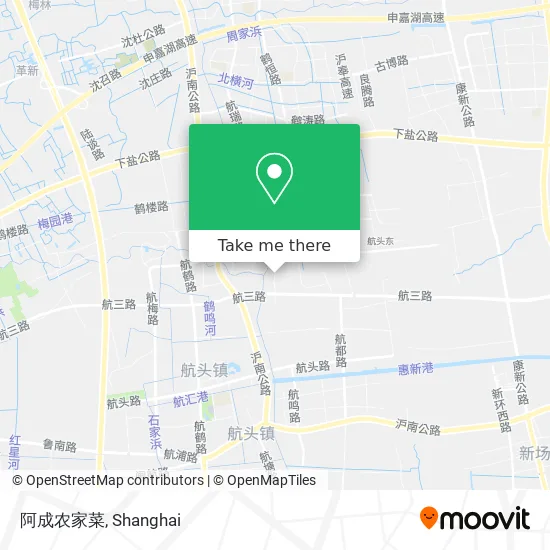 阿成农家菜 map