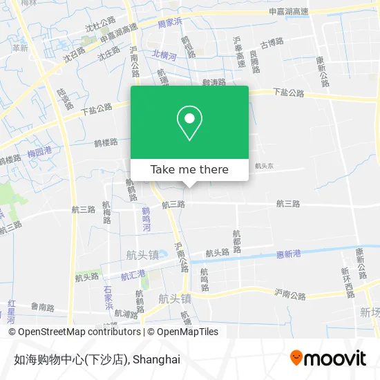 如海购物中心(下沙店) map