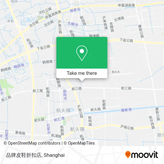 品牌皮鞋折扣店 map