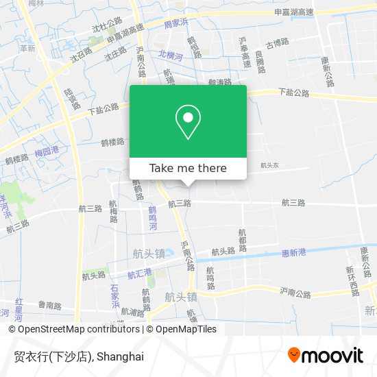 贸衣行(下沙店) map
