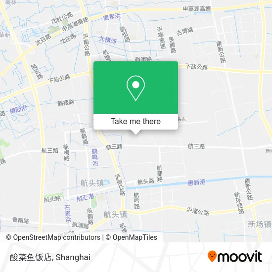 酸菜鱼饭店 map