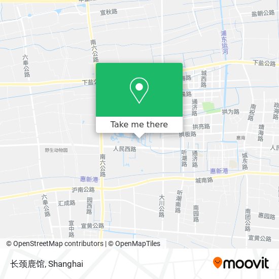 长颈鹿馆 map